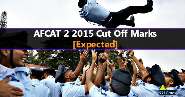 afcat 2 2015 cut off marks