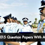 AFCAT 22015 Question Papers With Answer Keys