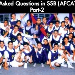 Frequently Asked Questions in SSB (AFCAT and CDS) Part-2