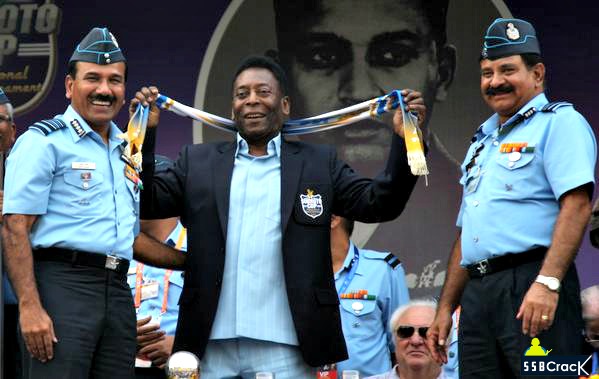 PELE at Subroto Cup