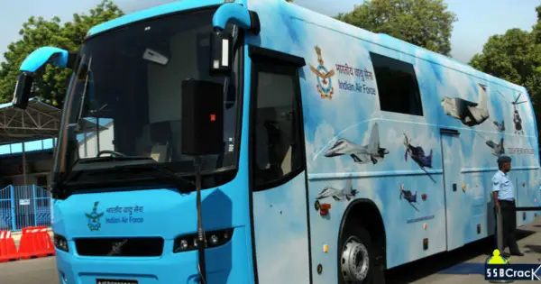 new indian air force bus