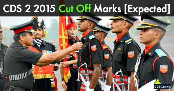 CDS 2 Cut off marks 2015