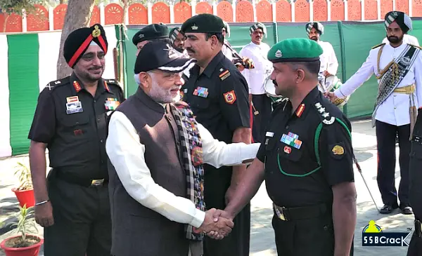PM Modi Diwali With Army