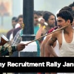 Indian Army Recruitment Rally January 2016
