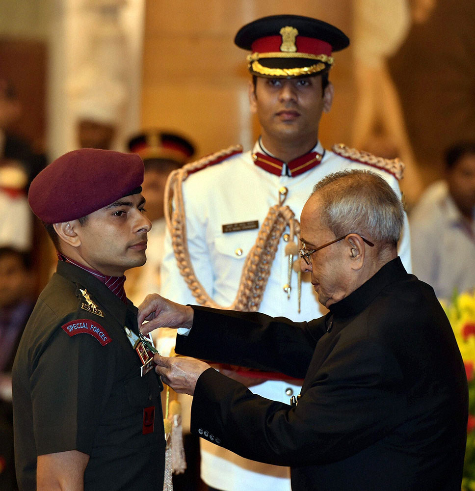 Kirti Chakra to Captain Jaidev