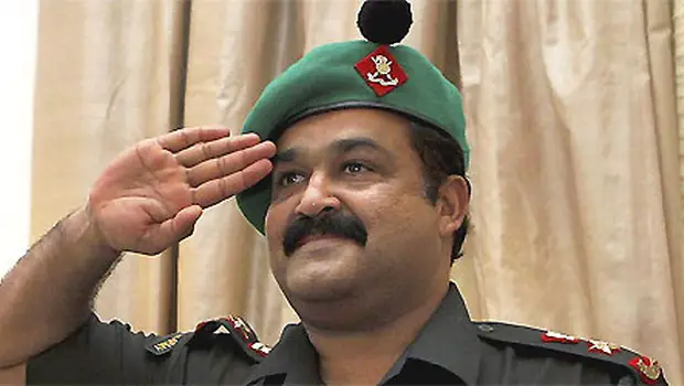 Mohanlal Territorial Army