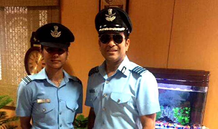 Sachin Tendulkar Indian Air Force