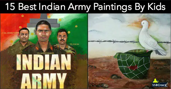 15 Indian Army Paintings By Kids