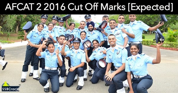 AFCAT 2 2016 Cut off