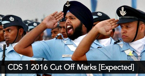 CDS 1 2016 cut off marks