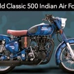 Royal Enfield Classic 500 Squadron Blue Indian Air Force Edition