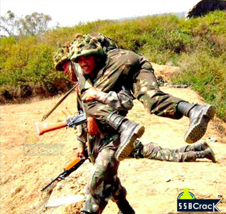 Army soldier carrying