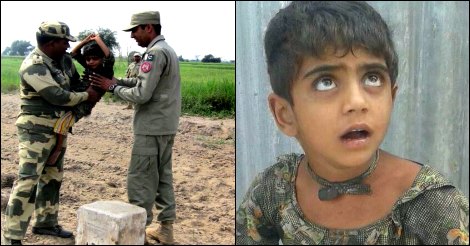 BSF Hands Over 5-Year-Old Pakistani Mute Girl To Pak Rangers