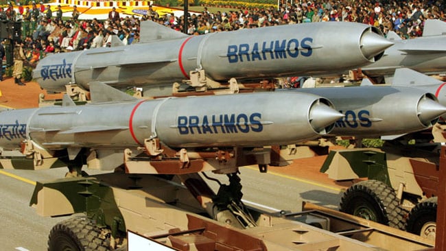 BrahMos supersonic cruise missile