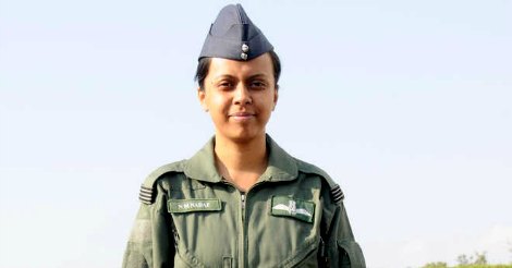 Flight Lieutenant Nazia Nadaf