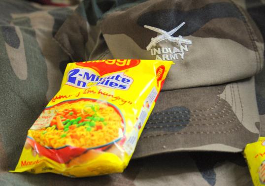 Indian Army Maggi