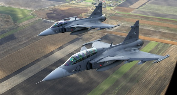 Swedish Gripen Fighter