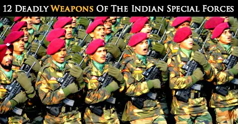 Indian special forces weapons