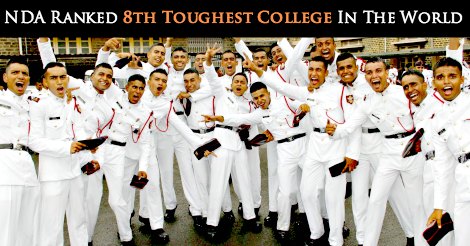 NDA 8th toughest college