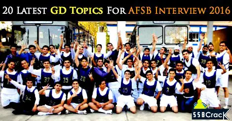 gd topics AFSB interview 2016