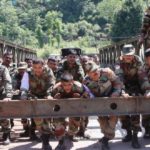 Indian Army Making Bridge