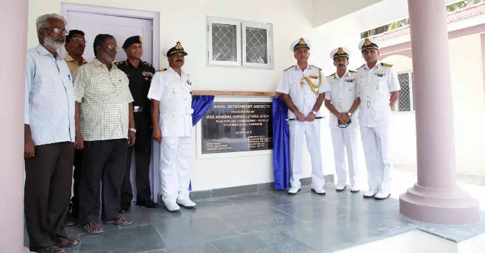 Naval Detachment inaugurated at Lakshadweep
