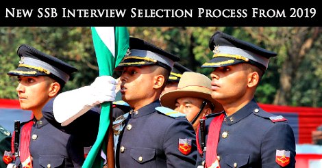 New SSB Interview Selection Process