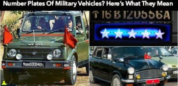 Number Plates Of Military Vehicles