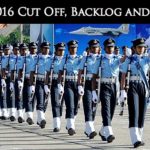 AFCAT 2 2016 Cut Off, Backlog and Age Limit