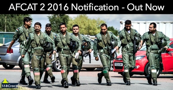 AFCAT 2 2016 Notification PDF