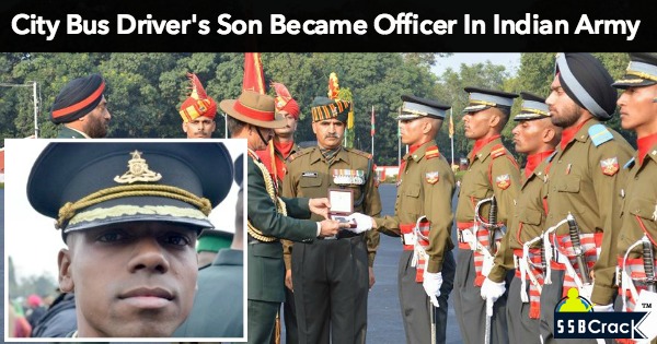 City Bus Driver's Son Became Officer In Indian Army
