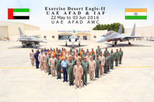 Èxercise Desert Eagle-II involving IAF Su-30MKIs, UAEAF M2000s & F-16 Desert Eagles concludes at Al-Dhafra Air Base