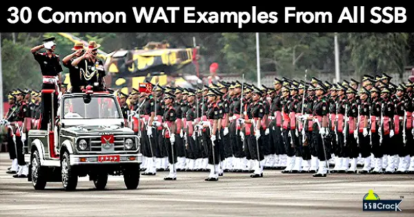30 Common WAT Examples From All SSB