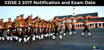 CDS 2 2017 Notification and Exam Date