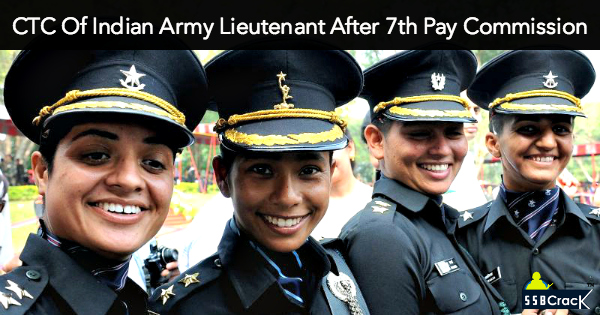 CTC Of Indian Army Lieutenant After 7th Pay Commission