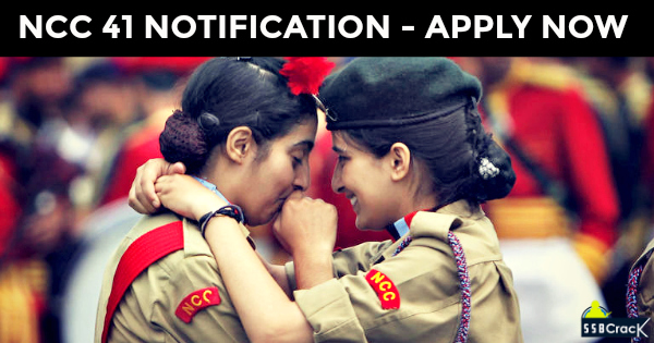 NCC 41 NOTIFICATION - APPLY NOW