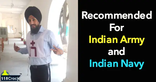 Recommended For Indian Army and Indian Navy