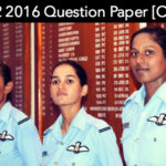 AFCAT 2 2016 Question Paper [Original]