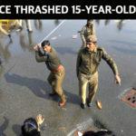 DELHI POLICE THRASHED 15-YEAR-OLD ARMY son