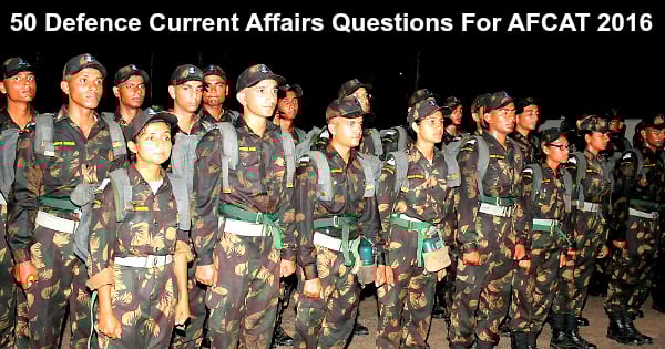 Defence Current Affairs Questions