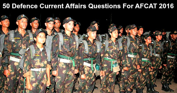 Defence Current Affairs Questions