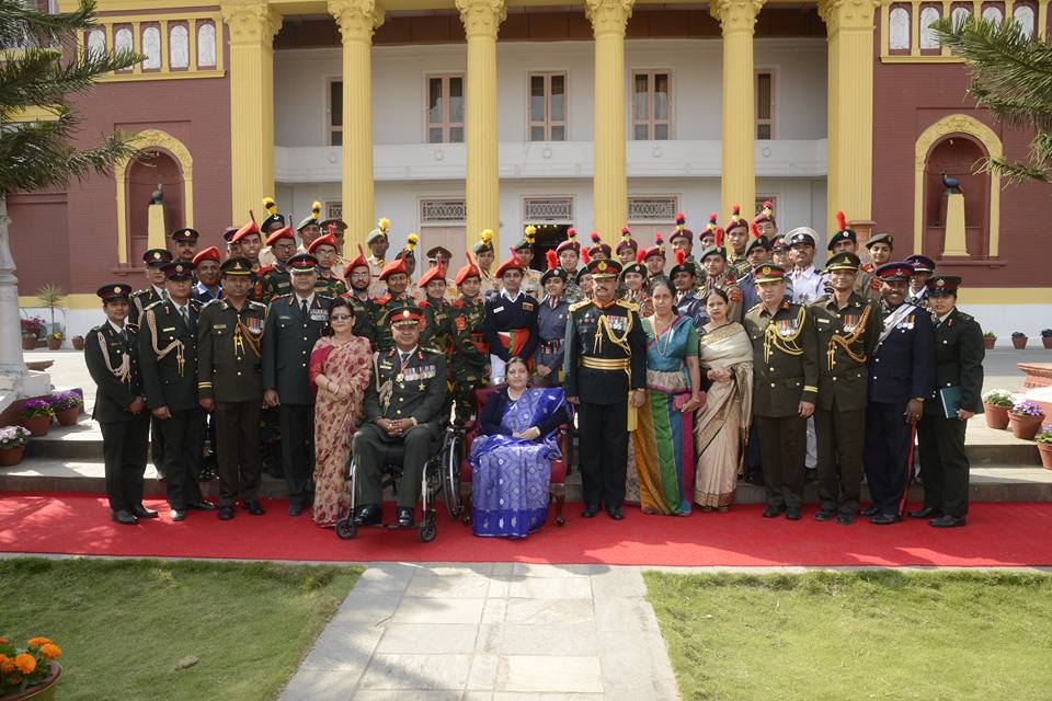 NCC Cadets With Nepalese Army General 