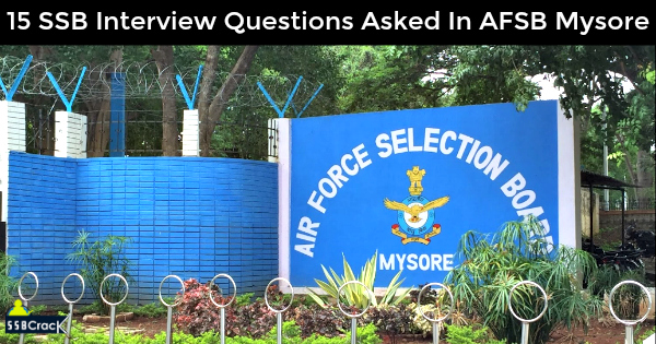 afsb-mysore-questions