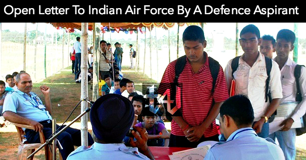 Open Letter To Indian Air Force By A Defence Aspirant