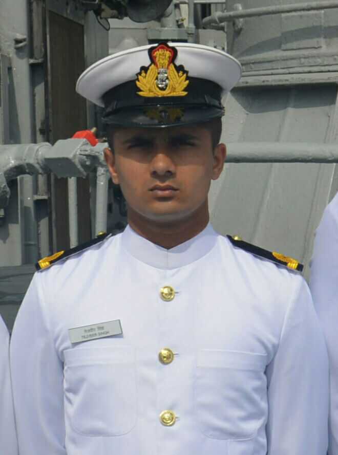 Sub Lieutenant Tejveer Singh