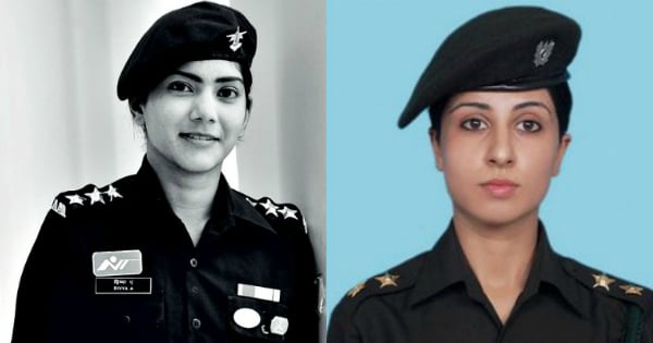 indian army women officer