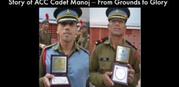 Story of ACC Cadet Manoj – From Grounds to Glory