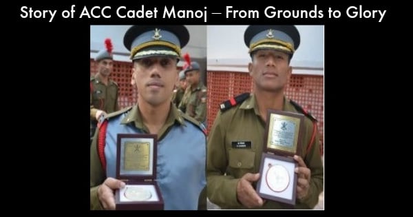 Story of ACC Cadet Manoj – From Grounds to Glory