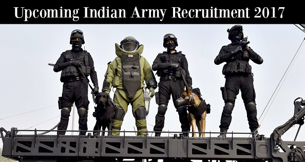 Upcoming Indian Army Recruitment 2017