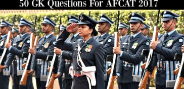 50 GK Questions For AFCAT 2017
